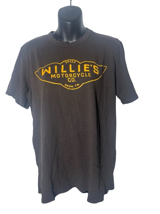 imogene + willie Tops - Imogene + Willie women’s large the “speedshop” tee Willie’s motorcycle co